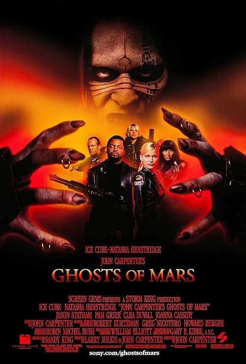 Ghosts of Mars film posteri
