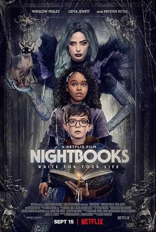 Nightbooks film posteri