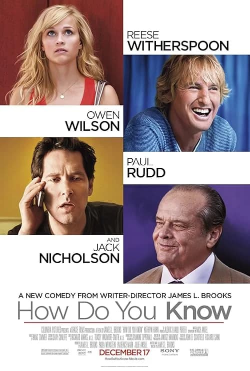 How Do You Know film posteri