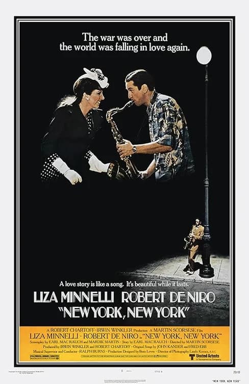 New York, New York film posteri