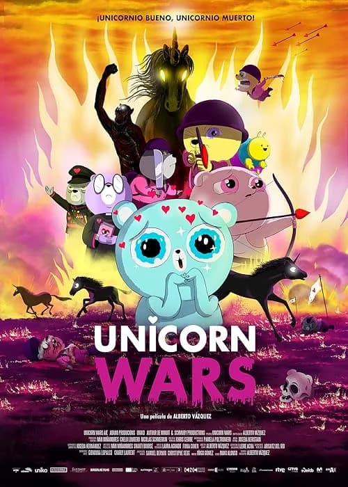 Unicorn Wars film posteri