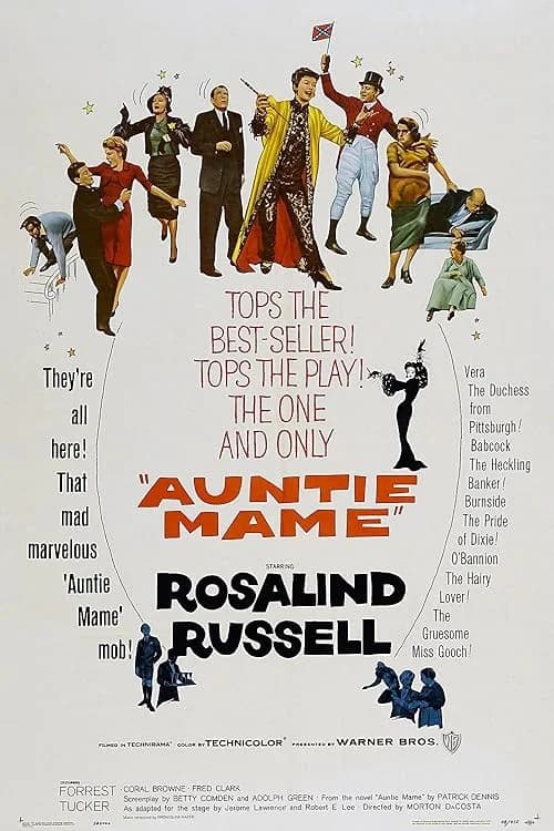 Auntie Mame film posteri